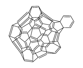 1,2-(3',5'-cyclohexadieno)buckminsterfullerene结构式