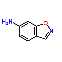 6-氨基-1,2-苯并异恶唑结构式