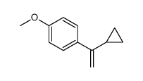 1-(1-cyclopropylethenyl)-4-methoxybenzene结构式