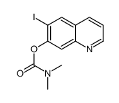 (6-iodoquinolin-7-yl) N,N-dimethylcarbamate结构式
