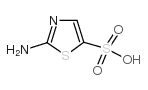 2-氨基噻唑-5-磺酸结构式