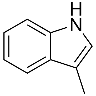 3-甲基吲哚结构式