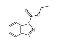1-Ethoxycarbonylbenzotriazol结构式