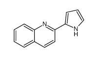 2-(2'-pyrrolyl)-quinoline结构式