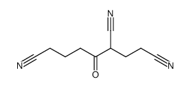 4-oxo-heptane-1,3,7-tricarbonitrile结构式