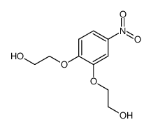 1,2-di(2-hydroxyethoxy)-4-nitrobenzene结构式