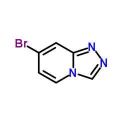 7-溴-1,2,4-噻唑并[4,3-a]吡啶结构式