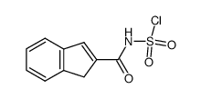 amide(N-sulfochlorure) de l'acide indenecarboxylique-2结构式