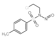 N-(2-Chloroethyl)-N-nitroso-p-toluenesulfonamide结构式