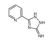 5-(吡啶-2-基)-4H-1,2,4-三唑-3-胺结构式