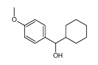 Cyclohexyl(4-methoxyphenyl)methanol结构式