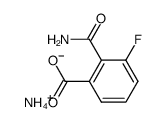 ammonium fluorophthalamate结构式