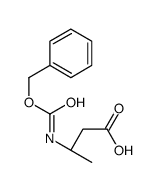 (S)-3-Cbz-氨基丁酸结构式