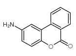 6-氨基-3,4-苯并香豆素结构式