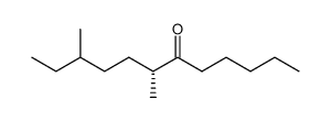 (7R,10&xi;)-7,10-dimethyldodecan-6-one结构式