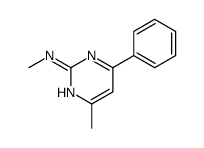 N,4-dimethyl-6-phenylpyrimidin-2-amine结构式