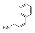 (E)-3-pyridin-3-ylprop-2-en-1-amine结构式