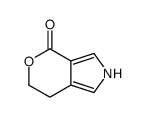 6,7-DIHYDROPYRANO[3,4-C]PYRROL-4(2H)-ONE结构式