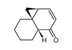 cis-tricyclo[5.4.0.01,3]undec-4-en-6-one结构式