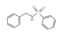 N-(苄基)苯磺酰胺结构式