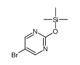(5-bromopyrimidin-2-yl)oxy-trimethylsilane结构式