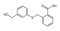 2-(1-hydroxymethyl-3-thiophenylmethyl)benzoic acid结构式