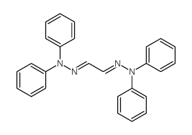 N-[2-(diphenylhydrazinylidene)ethylideneamino]-N-phenyl-aniline结构式