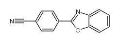 4-苯并噁唑-2-苯甲腈结构式