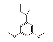 1,3-dimethoxy-5-(2-methylbutan-2-yl)benzene结构式