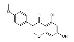 2,3-dihydrobiochanin A结构式