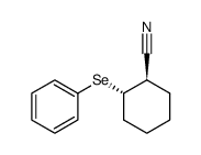 2-phenylseleno-cyclohexanecarbonitrile结构式