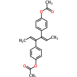 双烯雌酚二乙酸酯结构式