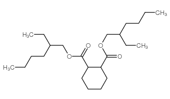 1,2-环己烷二甲酸双(2-乙基己基)酯结构式