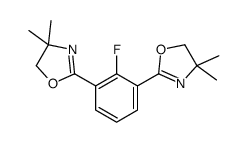 2-[3-(4,4-dimethyl-5H-1,3-oxazol-2-yl)-2-fluorophenyl]-4,4-dimethyl-5H-1,3-oxazole结构式