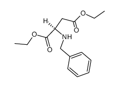 (R)-Benzylasparaginsaeure-diethylester结构式