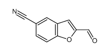 2-甲酰基苯并呋喃-5-甲腈结构式