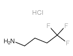 4,4,4-TRIFLUOROBUTYLAMINE HYDROCHLORIDE 97结构式