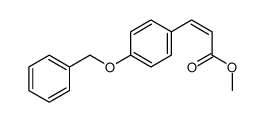 Methyl 4-Benzyloxy Cinnamate结构式
