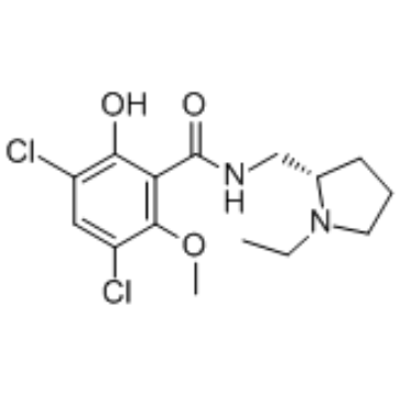 雷氯必利结构式