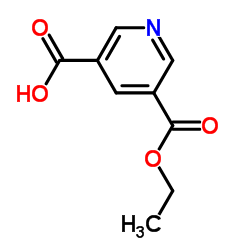 吡啶-3,5-二羧酸乙酯结构式