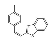 2-[2-(4-methylphenyl)ethenyl]-1-benzothiophene结构式
