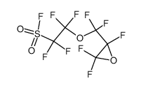 perfluoro-5,6-epoxy-3-oxahexanesulfonyl fluoride结构式