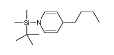 tert-butyl-(4-butyl-4H-pyridin-1-yl)-dimethylsilane结构式