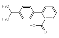 4-异丙基联苯-2-羧酸结构式