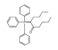6-(triphenyl-λ5-phosphanylidene)decan-5-one结构式