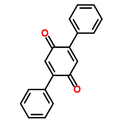 2,5-二苯基-对-苯醌结构式