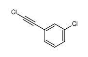 1-chloro-3-(2-chloroethynyl)benzene结构式