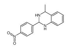 4-methyl-2-(4-nitrophenyl)-1,2,3,4-tetrahydroquinazoline结构式