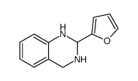2-(furan-2-yl)-1,2,3,4-tetrahydroquinazoline结构式