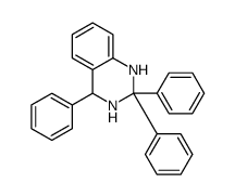 2,2,4-triphenyl-3,4-dihydro-1H-quinazoline结构式